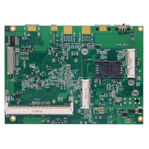 Axiomtek CAPA315 Embedded SBC with Intel Pentium N4200 or Celeron N3350, eDP, 2 HDMI, 2 GbE LAN, and Audio